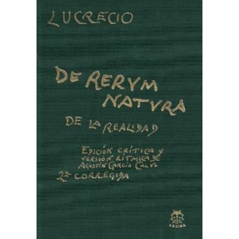 De Rerum Natura - De la realidad - 1