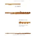 Partitions Classique Lemoine Bach J.S. - Inventions A 2 Voix - 2 Flutes Flûte Traversière