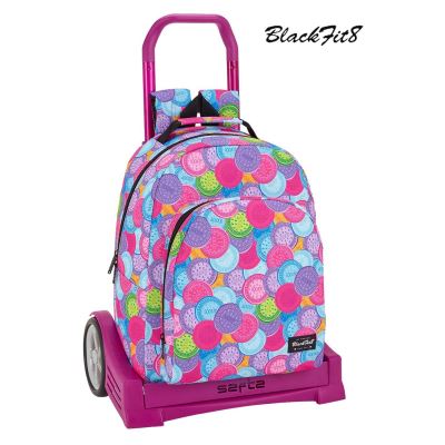 Cookies Sac à dos Cartable avec roulettes evolution 32x45x16