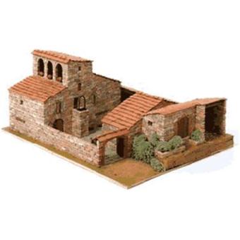 Maquette Maison Rustica 7 Domus - Kit Construction 1/60 2454 Pièces Style Méditerranéen