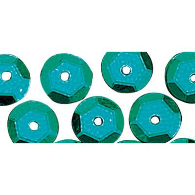 Sequins - Jade - Ø 6 mm - Bombés - boîte 6 g - Lavable