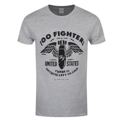 Foo Fighters T-Shirt Stencil Homme GrisL