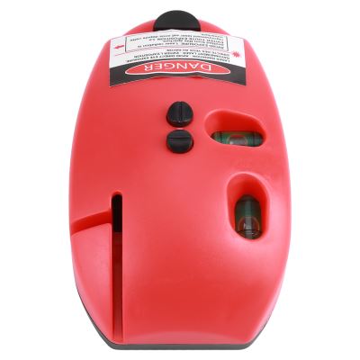 2 lignes, niveau ligne horizontale, niveau laser infrarouge, outil de mesure à angle droit, rouge