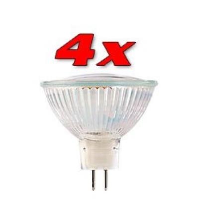 4 Ampoules 39 LED SMD GU5.3 - blanc neutre