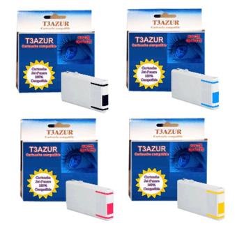 Cartouche compatible - 4 Cartouches Epson T7021/ T7022 / T7023 / T7024 XL - Compatibles - 1