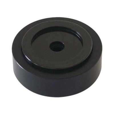 Dynavox 4 pieds d'enceintes en aluminium - noir