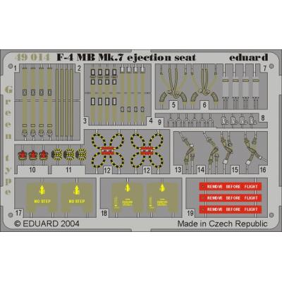 MAQUETTE F4 MB MK.7 EJECT.SET.VERT /48 EDUARD 49014