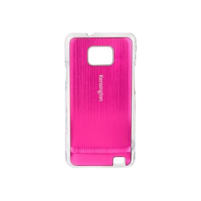 Kensington Aluminum Finish Case - Beschermhoes voor mobiele telefoon - aluminium - roze - voor Samsung Galaxy S II
