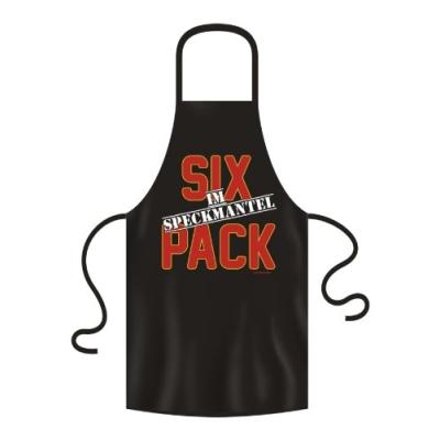 NO NAME NC -20 TABLIER DE BARBECUE SIX PACK EN COTON