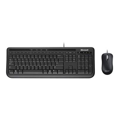 Microsoft Wired Desktop 600 - toetsenbord en muis set - Duits