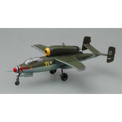 Easy Model - Modèle réduit : Henschell He.162A-2 (W Nr 120074) 1./JG1 : Mai 1945