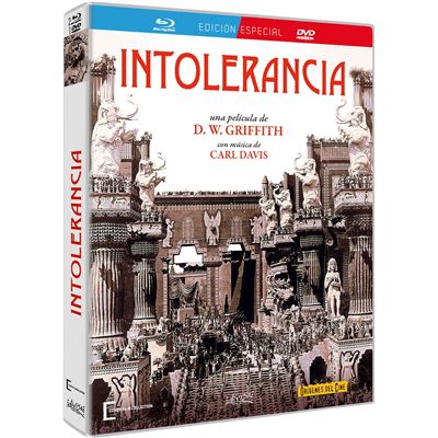 Intolerance (1916) (BD + DVD) (Intolerancia)