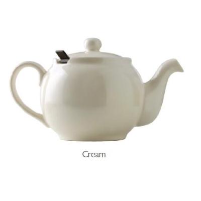 LONDON TEAPOT COMPANY CHATSFORD THÉIÈRE FILTRE MARRON 4 TASSES CRÈME