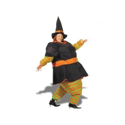 Costume de sorcière avec un système gonflable déguisement fete accesssoire costume insolite drole