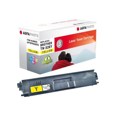 AgfaPhoto - geel - gereviseerd - tonercartridge (alternatief voor: Brother TN326Y)