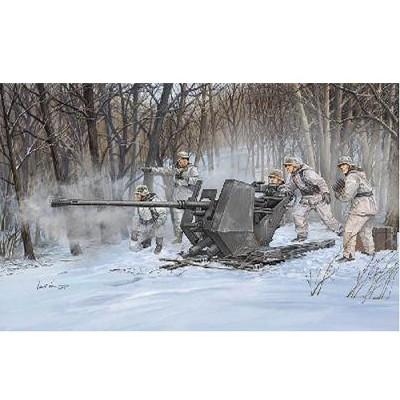 Trumpeter - Canon anti-aérien allemand - FlaK 37 3.7 cm