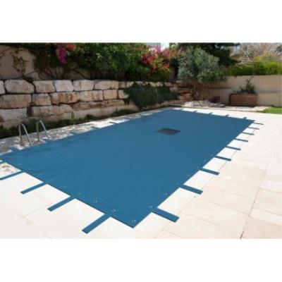 Bache piscine 8x14m-150g-filet-Baches piscine, protection étanche pour pisicne