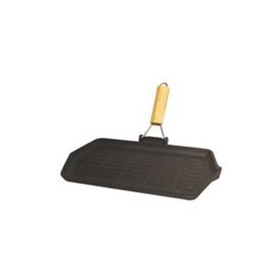 Baumalu - 388017 - 4 Saisons - Grill Rectangulaire - 33,5 cm X 19,5 cm [Cuisine]