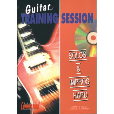 Méthodes et pédagogie CARISCH GUITAR TRAINING SESSION - SOLOS & IMPROS HARD + CD Guitare électrique