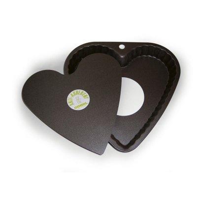 Gobel - Moule métal anti-adhérent - Coeur fond mobile 23 cm