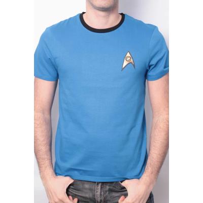 Star Trek - T-Shirt Uniform bleu (XL)