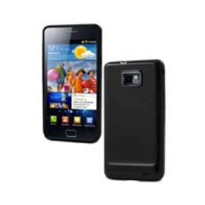 Housse Softy noire glossy pour Samsung NOTE 2 N7100
