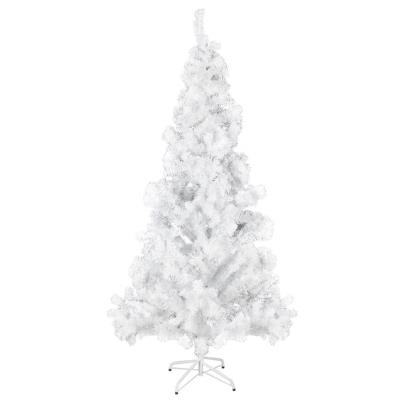 vidaXL Arbre de Noël artificiel avec support en plastique 210cm 1210 Branches