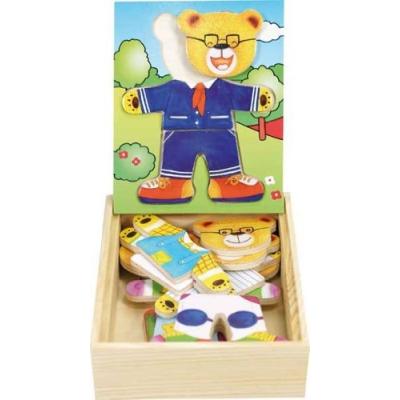 ULYSSE COULEURS D'ENFANCE - 1139 - PUZZLE - ENCASTREMENT OURSON
