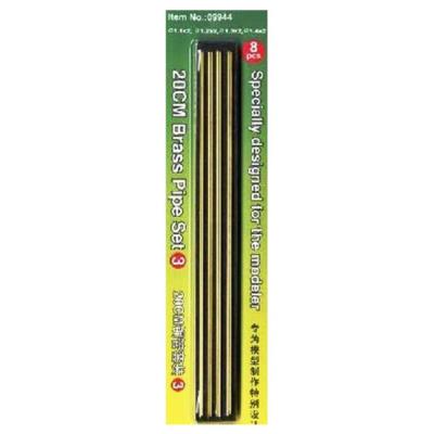 Set n°3 : tubes en laiton 20cm, 4 types différens trumpeter