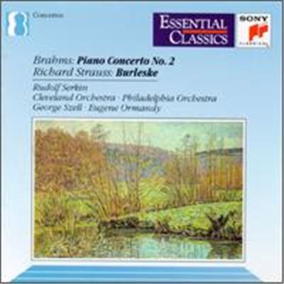 Johannes Brahms: Piano Concerto No. 2; Richard Strauss: Burleske