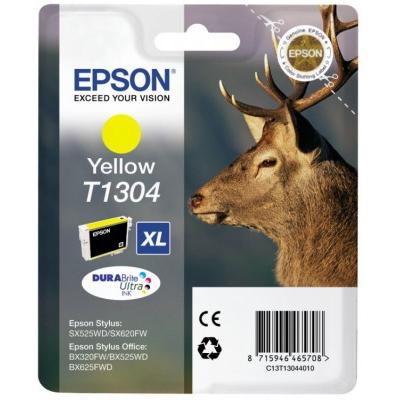cartouches d'encre Epson T1304 original C13T13044010 Jaune pour Epson C13T13044010