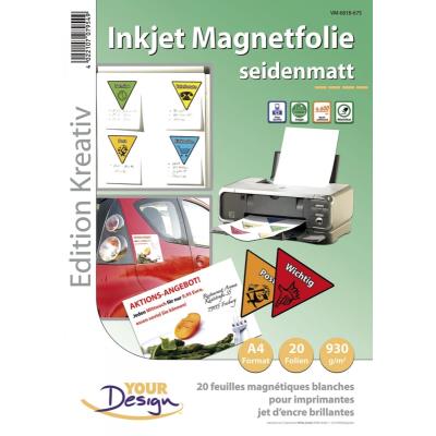 20 Feuilles A4 magnétiques