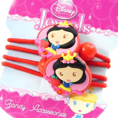 Paire d'élastiques 'Princess Jewels' rouge