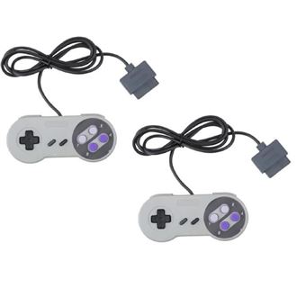 2 X Manette SNES (Super Nes) contrôleur pour Super Nintendo - Straße Game ® - 1