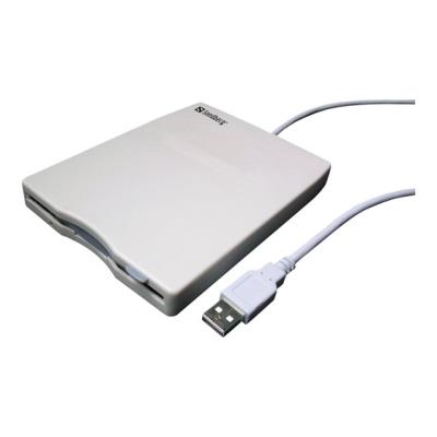 Sandberg USB Floppy Mini Reader - diskettestation - USB