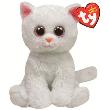 Ty - Ty42056 - Peluche - Beanie Babies - Bianca Le Chat Blanc - 15 Cm