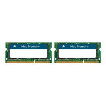 CORSAIR Mac Memory DDR3 kit 8 Go 2 x 4 Go SO DIMM 204 broches 1333 MHz PC3 10666 CL9 1.5 V memoire sans tampon non ECC Memoire RAM Achat prix fnac