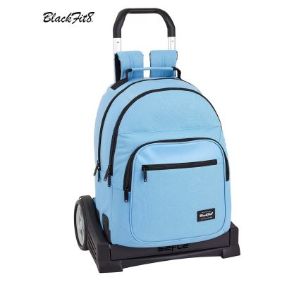 Blue Blackfit8 Sac à dos Cartable avec roulettes 42x32x15