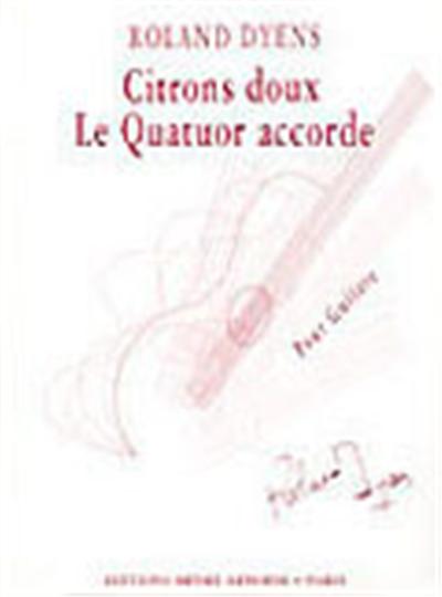 CITRONS DOUX ET LE QUATUOR ACCORDE