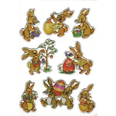 Herma etiquettes de pâques magic lapins