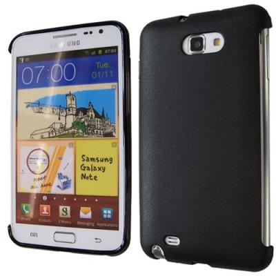 Housse SoftyGel blanche aspect cuir pour Samsung Galaxy Note.