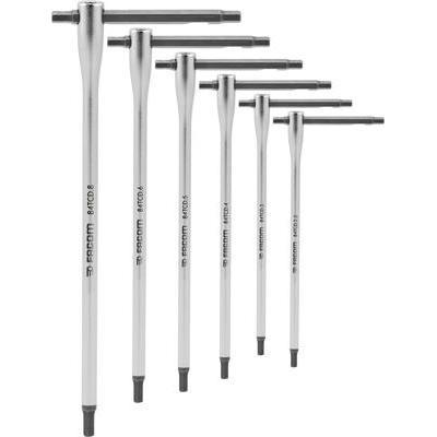 Set De Clés 6 Clés En T avec Barre Coulissante Facom 84Tcd.J6Pb 6 Pans Intérieurs 6 Pièces