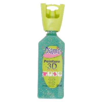 Peinture Diam's 3D 37 ml - Glacé - Menthe - Diam's