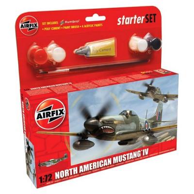 Airfix - North American Mustang IV Starter Set