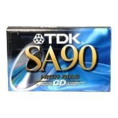 TDK SA 90 cassette - 1 x 90min