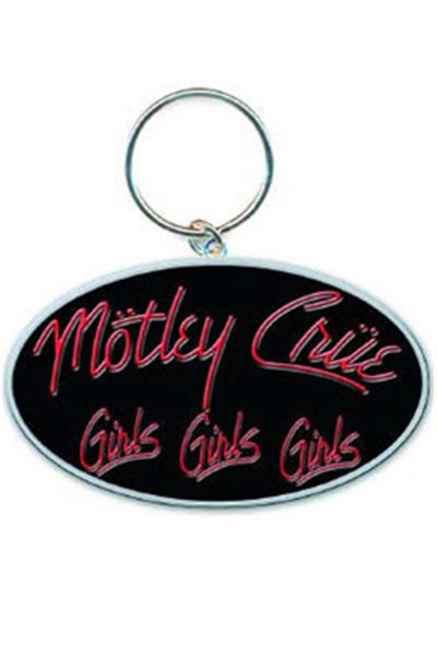 Motley Crue porte-clés métal Girls