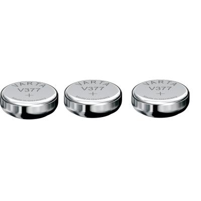 Varta 3 Piles oxyde argent V377 SR626SW SR66 377 1,55V
