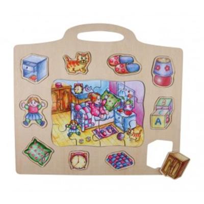 Puzzle Legler - Tableau magnétique et puzzle