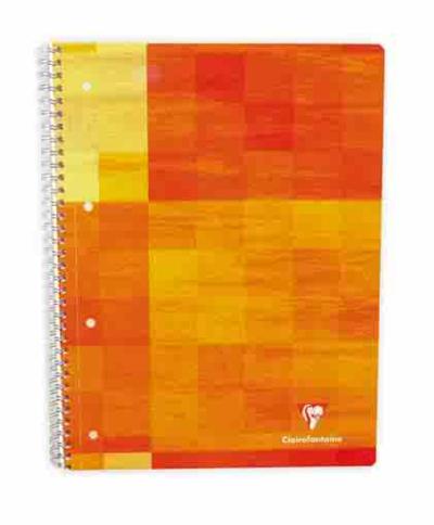 Bind'o Block 22,5x29,7 160 pages Séyès Cadré couleurs assorties