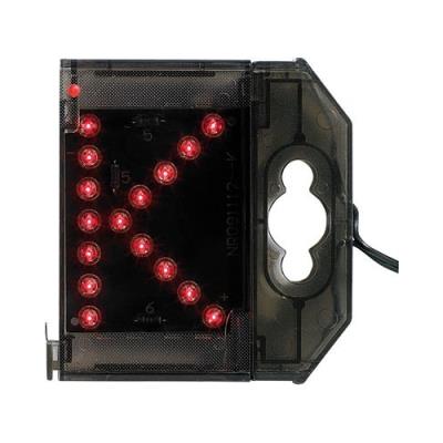 Lettre lumineuse à LED - ''K'' rouge